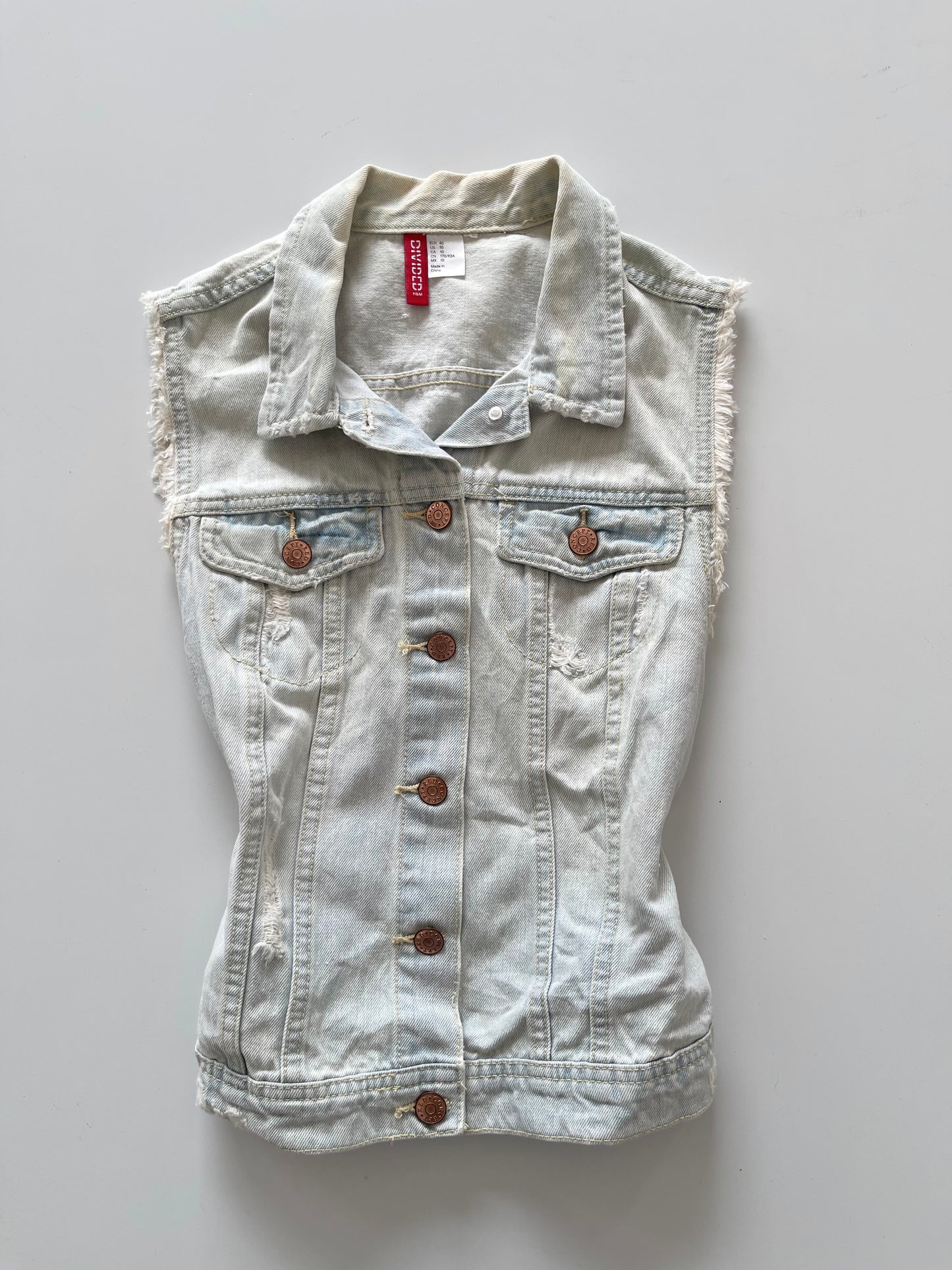 Divided Denim Jacket-Bust 32
