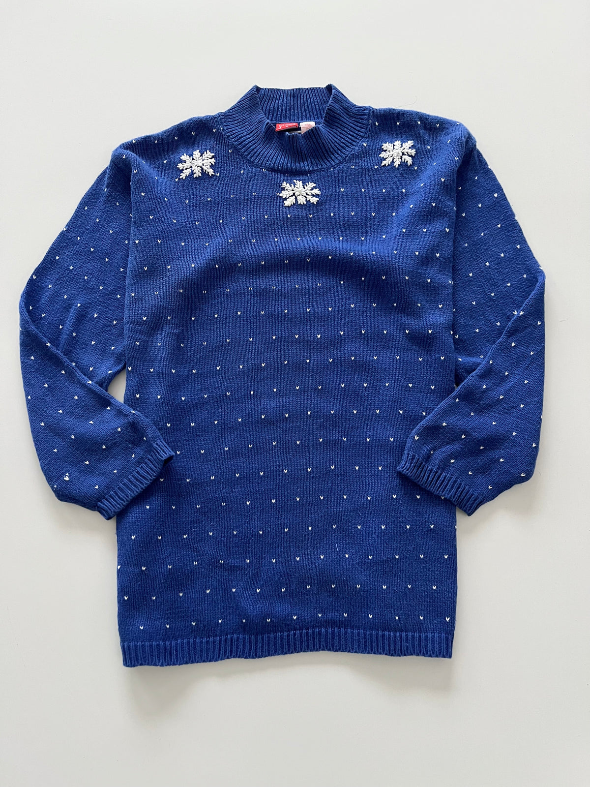 Liz&Co Embroidered Christmas Sweater-Bust 52