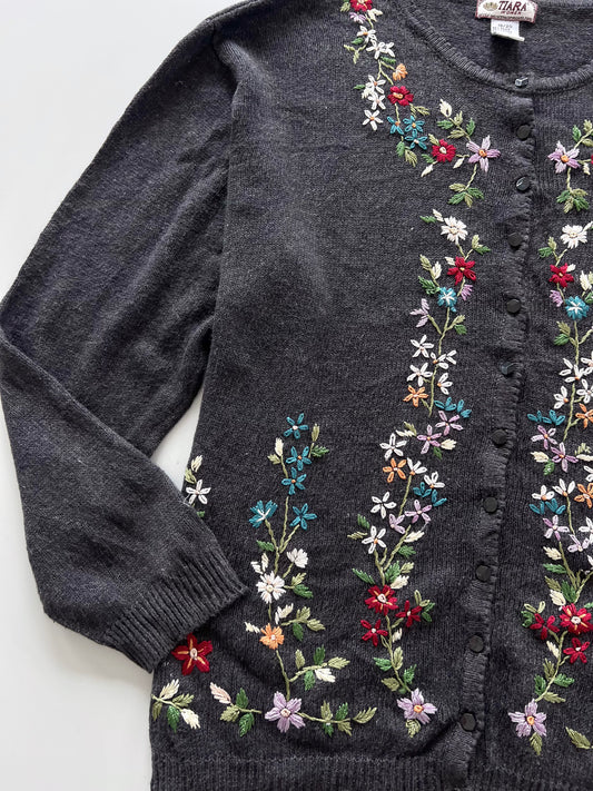 Tiara Embroidered Sweater-Bust 54