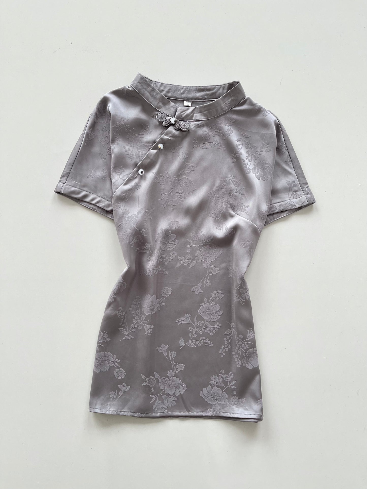 Satin Qipao Top-Bust 38