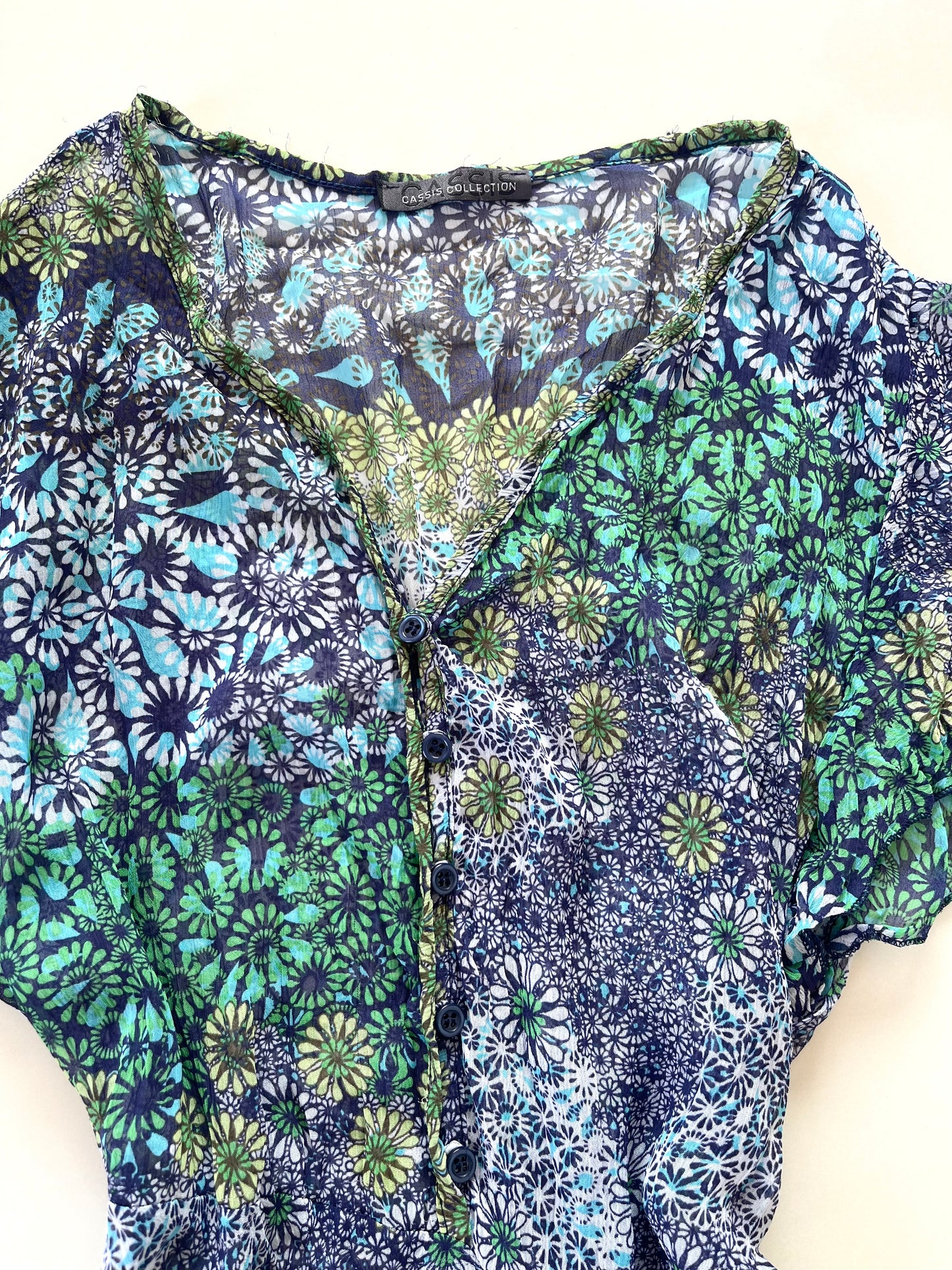 Sheer Vintage Top-Bust 38