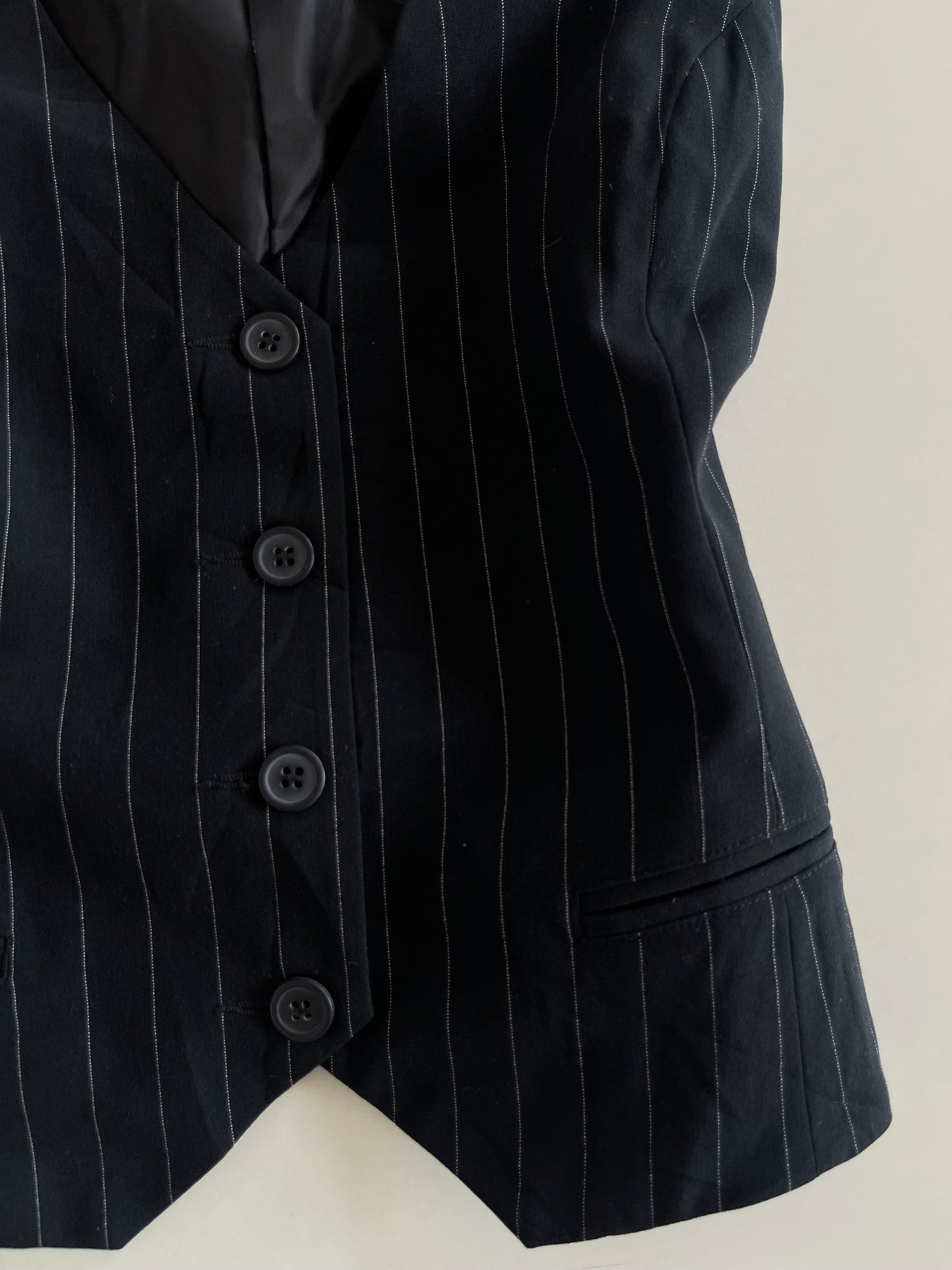 Pinstripe Waistcoat-Bust 38