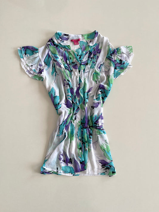 Sunny Leigh Sheer Top-Bust 46 to 48