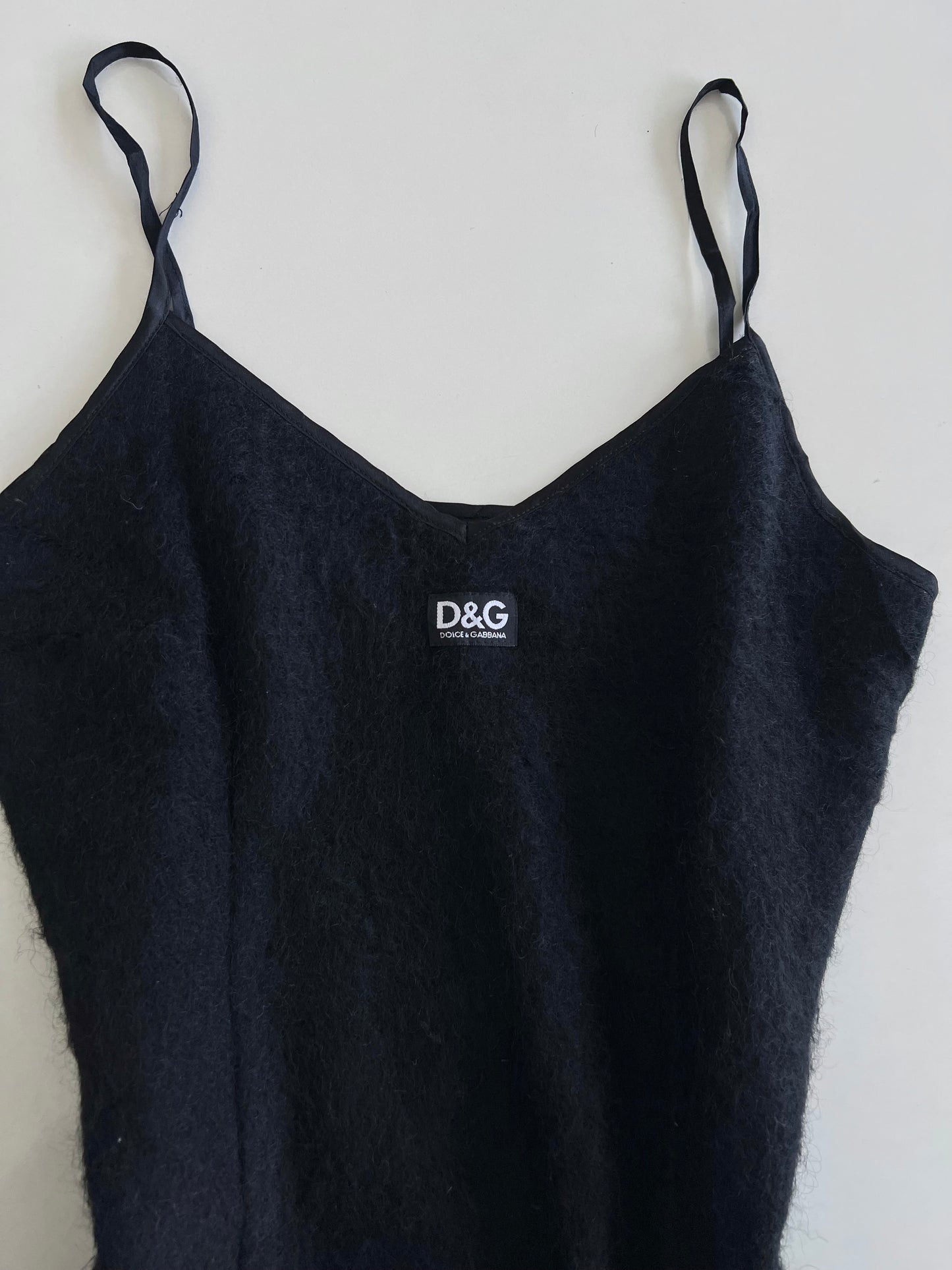 Dolce & Gabbana Vintage Fuzzy Dress-Bust 34 to 36