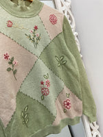 Load image into Gallery viewer, Alfred Dunner Embroidered Vintage Sweater-Bust 40