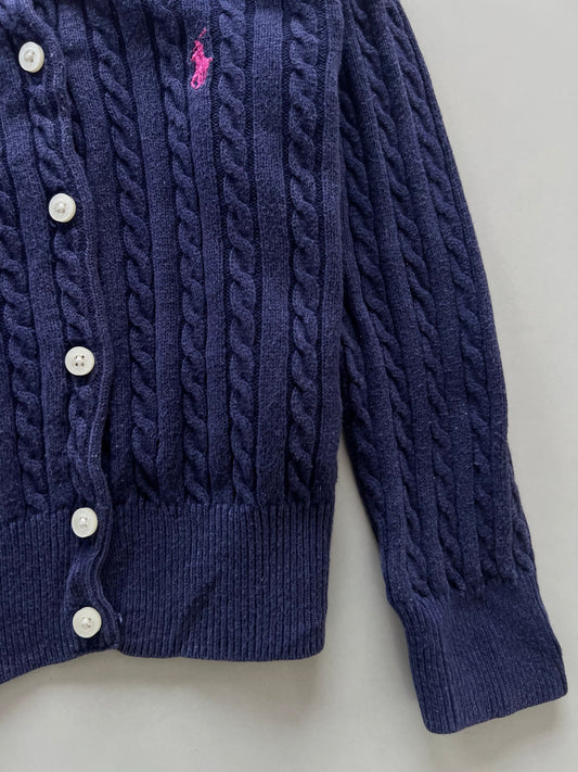 Ralph Lauren 100%Cotton Kids Vintage Cardigan-Bust 26