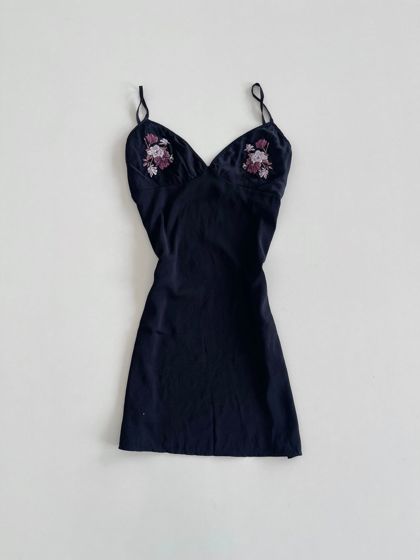 Bodi Embroidered Slip Dress-Bust 38