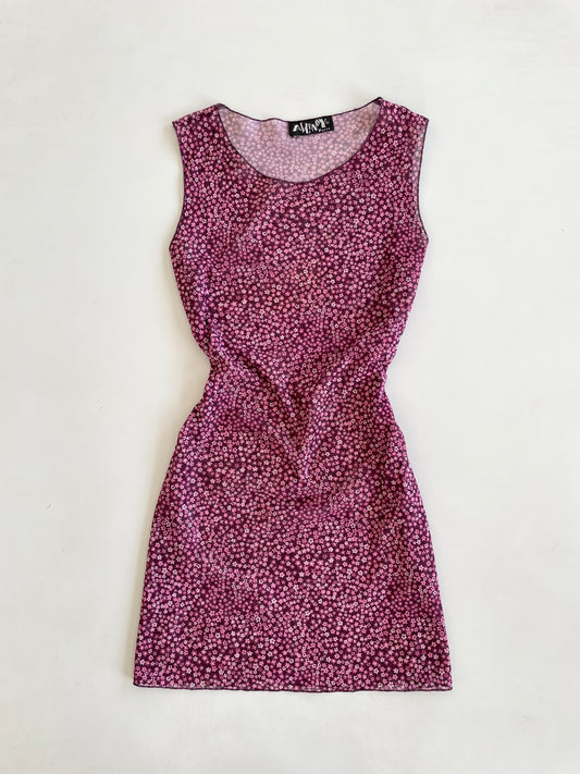 Allen By Paris Sheer Dress-Bust 34