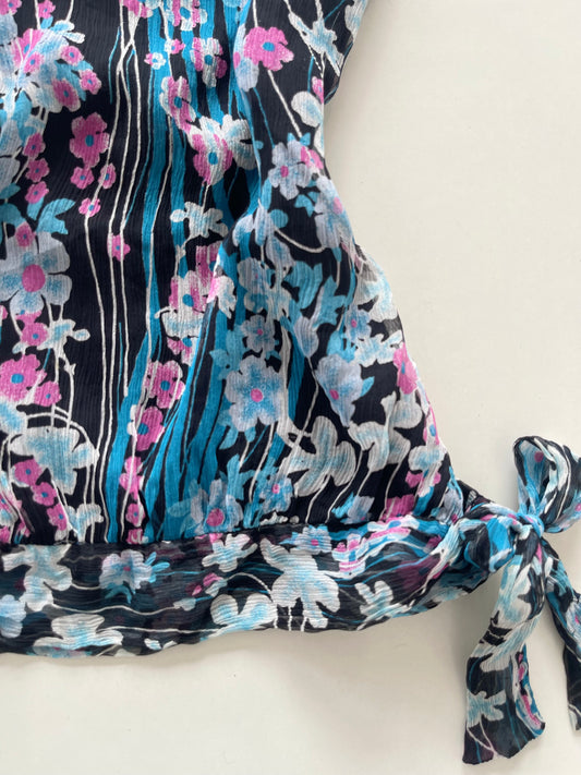 Silk Embroidered Top-Bust 36 to 38