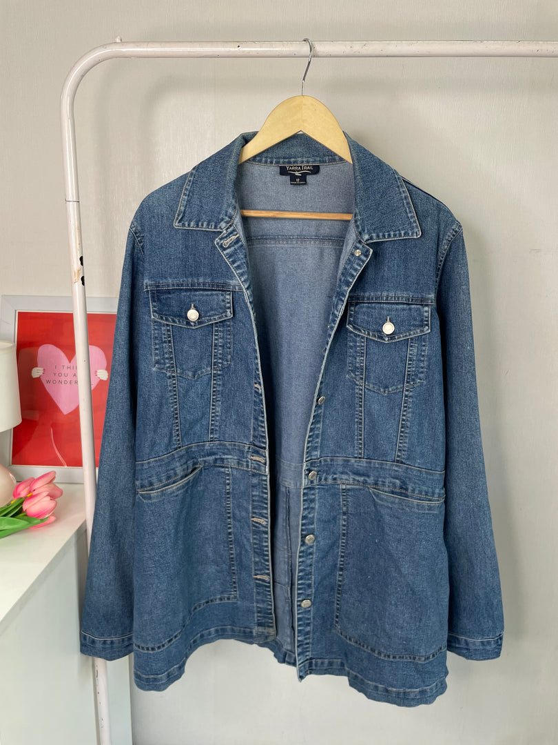 Yarra Trail Denim Jacket-Bust 44