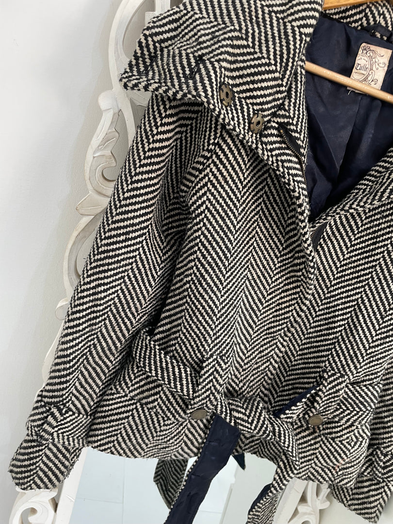 Tulle Warm Tweed Blazer-Bust 36