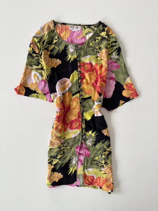 Floral Vintage Shirt-Bust 44