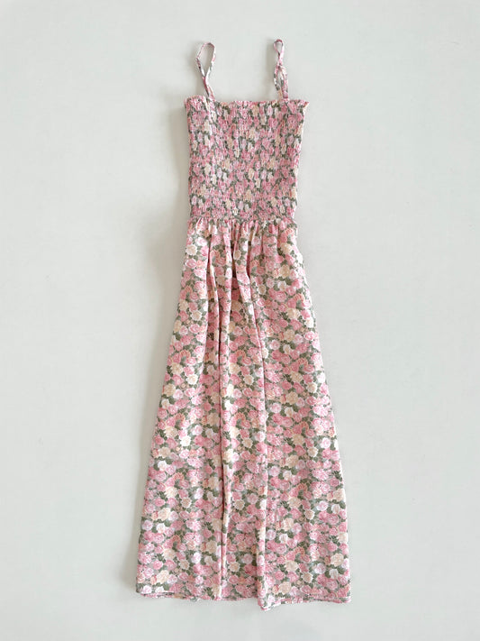 Flora Smocked Slip Dress -Bust 32 to 36
