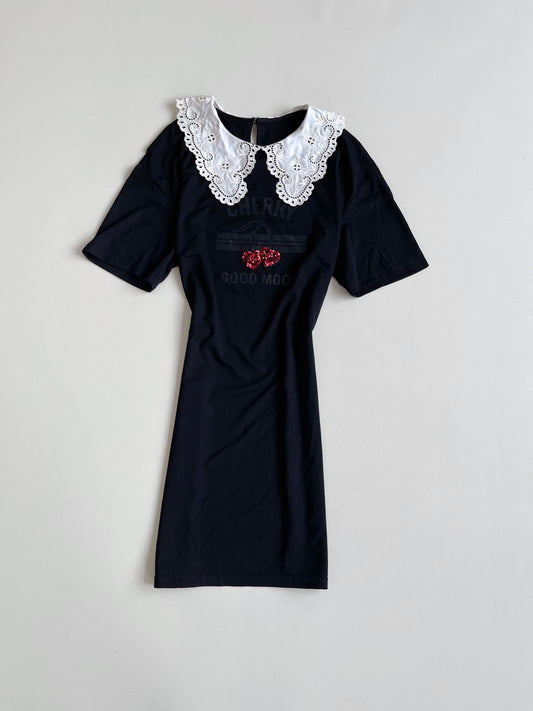Cherry Korean Dress-Bust 40 to 42