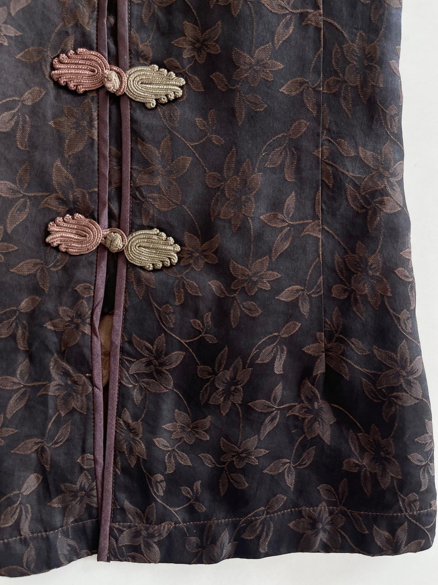 Jacquard Cheongsam Top-Bust 44