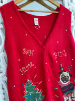 Load image into Gallery viewer, Christmas Sweater Vest-Bust 48

