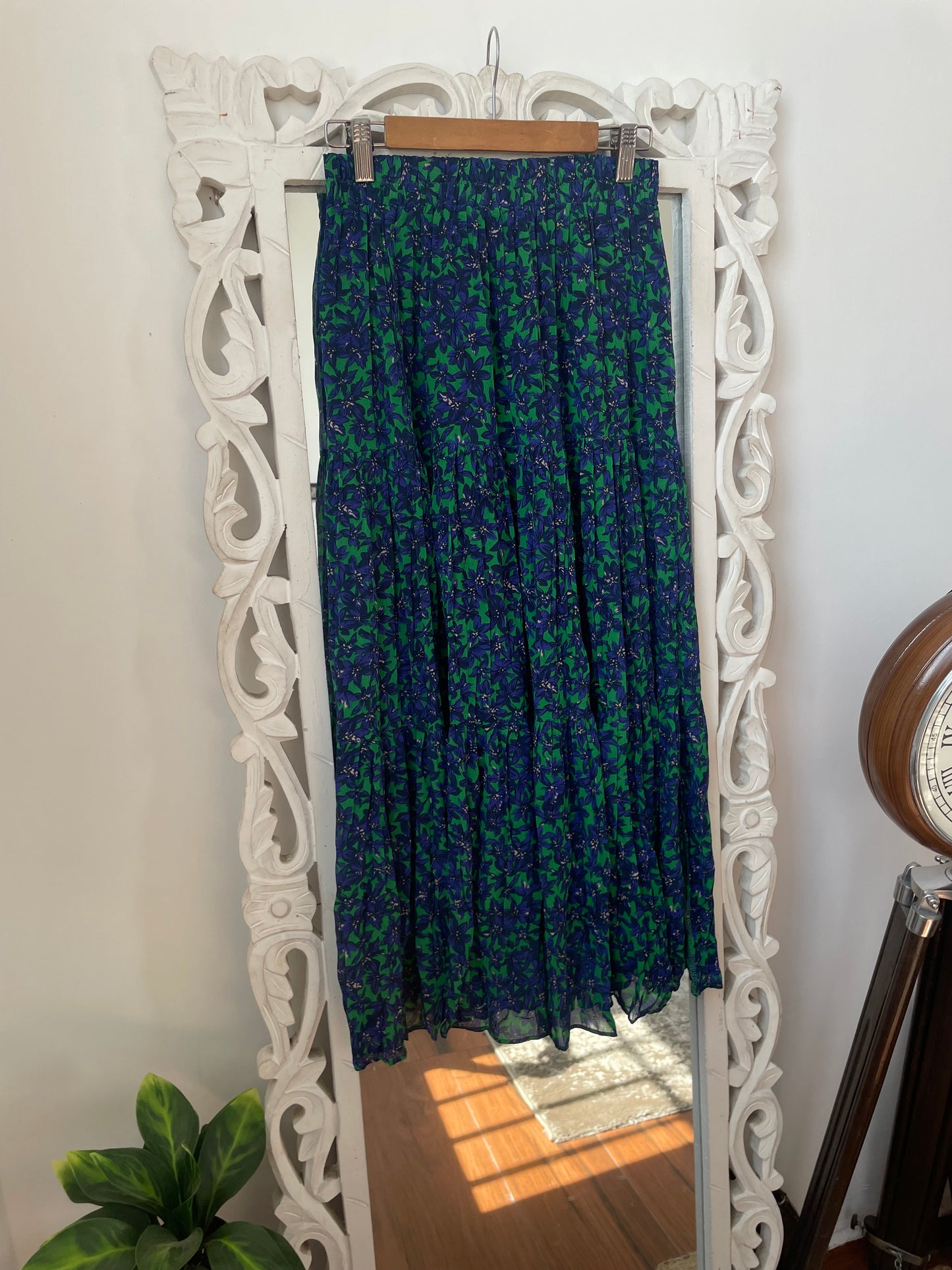 Green & Blue Prairie Skirt-Waist 28 to 32