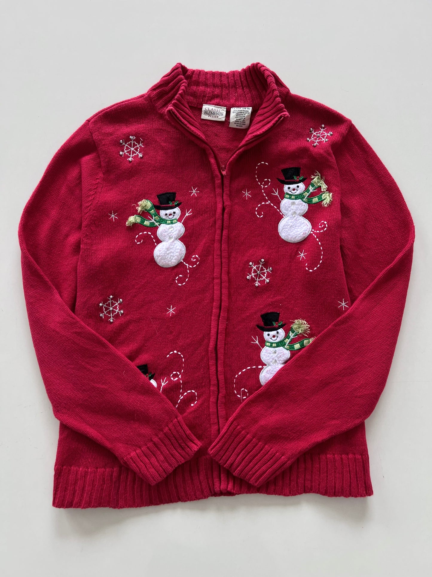 Classic Christmas Zipper -Bust 46
