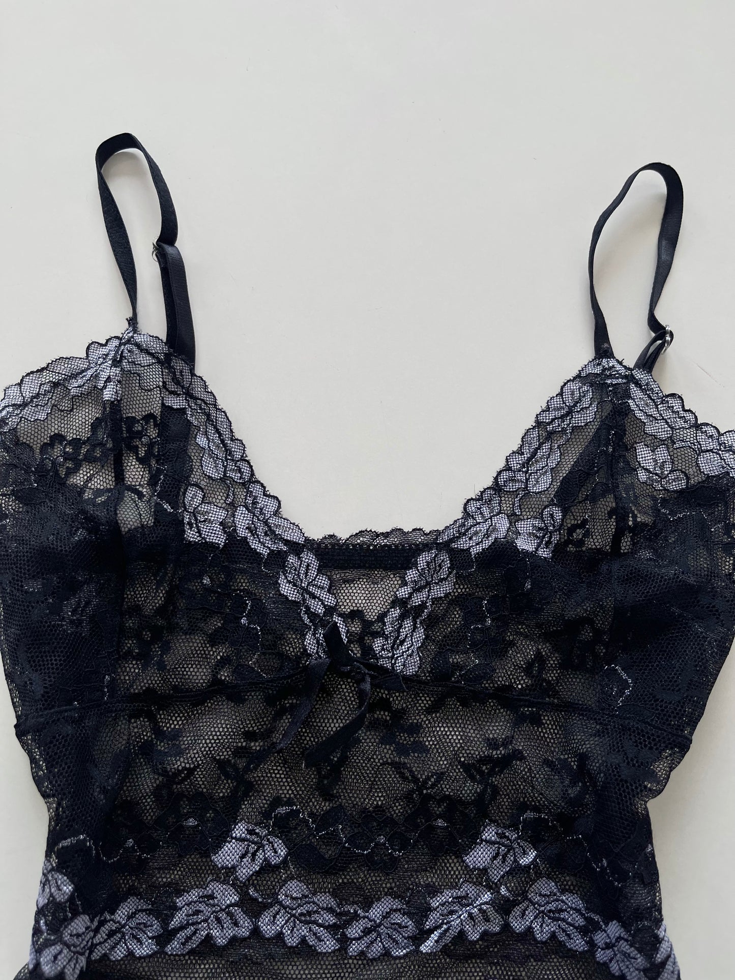 Lace Sheer Top-Bust 32 to 34