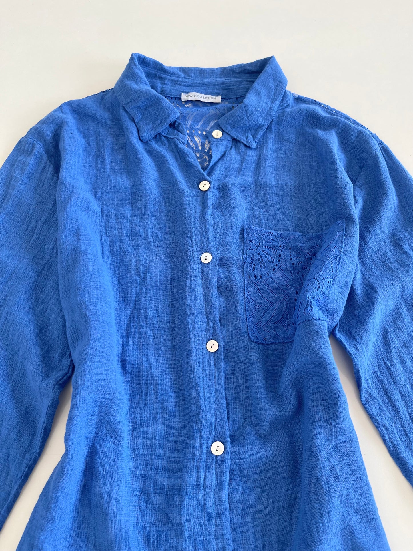 Blue Shirt-Bust 42