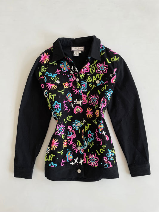 Diane Gilman Denim Jacket-Bust 40