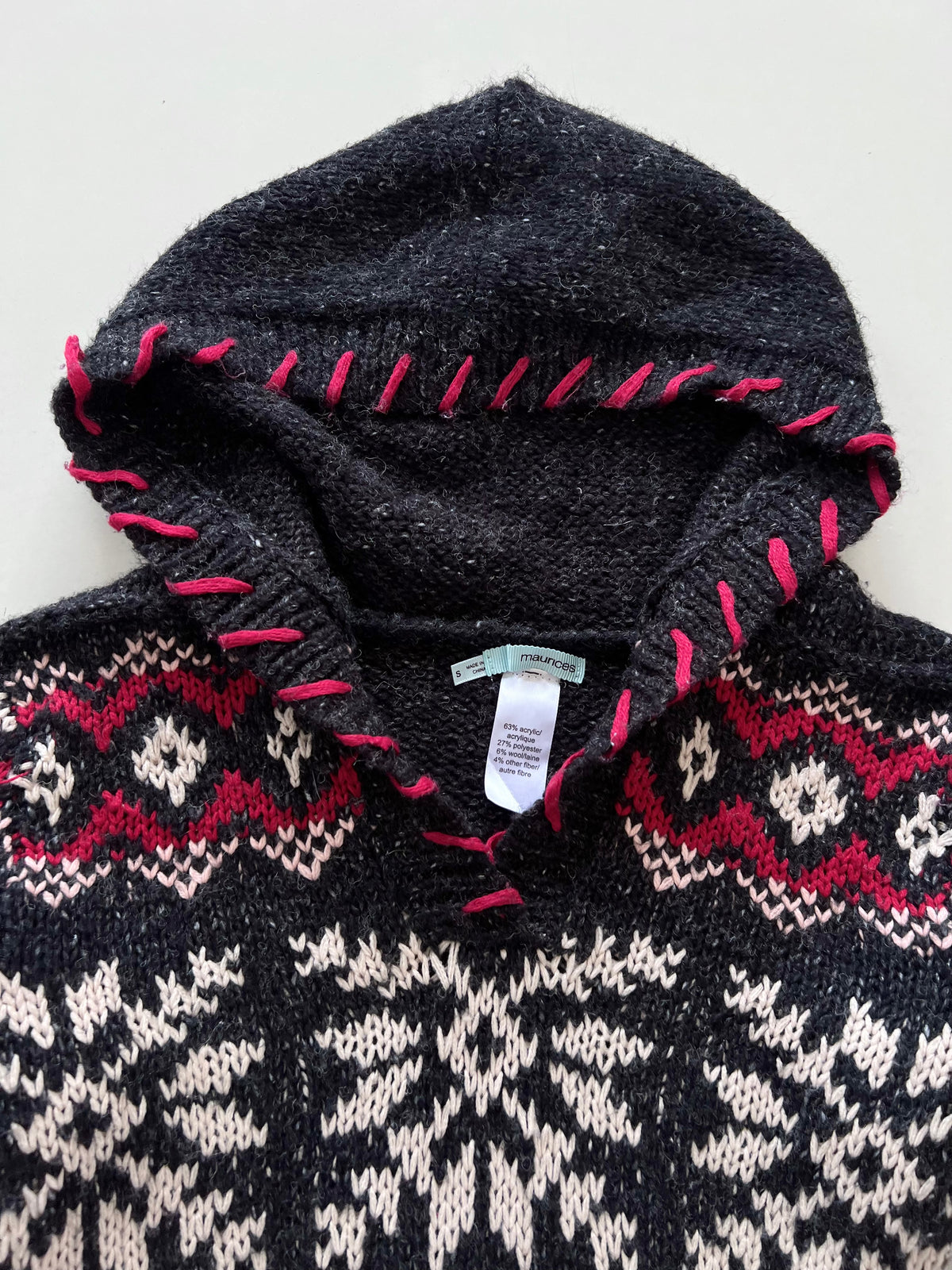 Maurices Embroidered Sweater-Bust 36