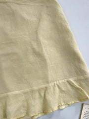 Butter Yellow Skirt-Waist 28