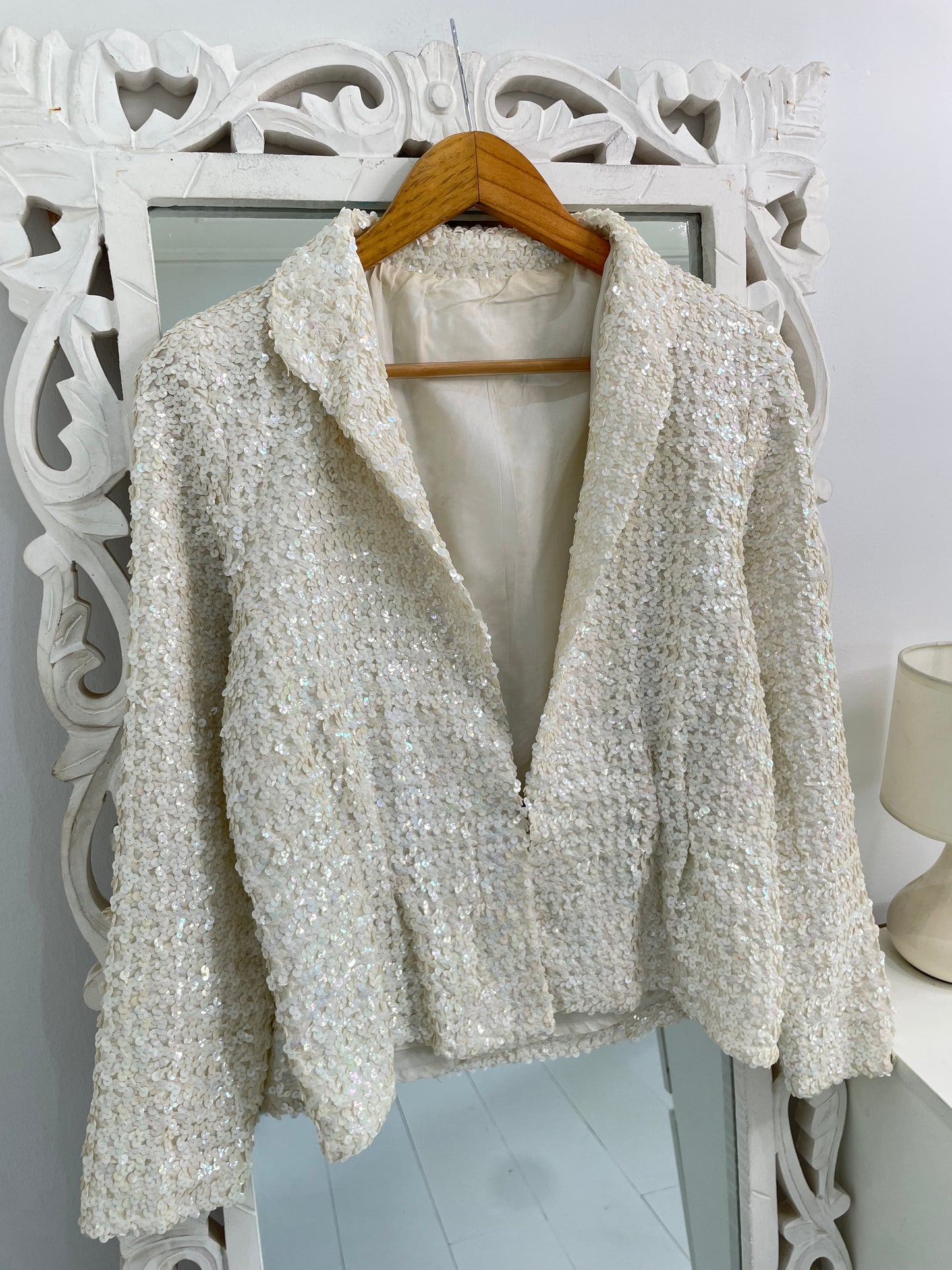 Sequin Blazer-Bust 38