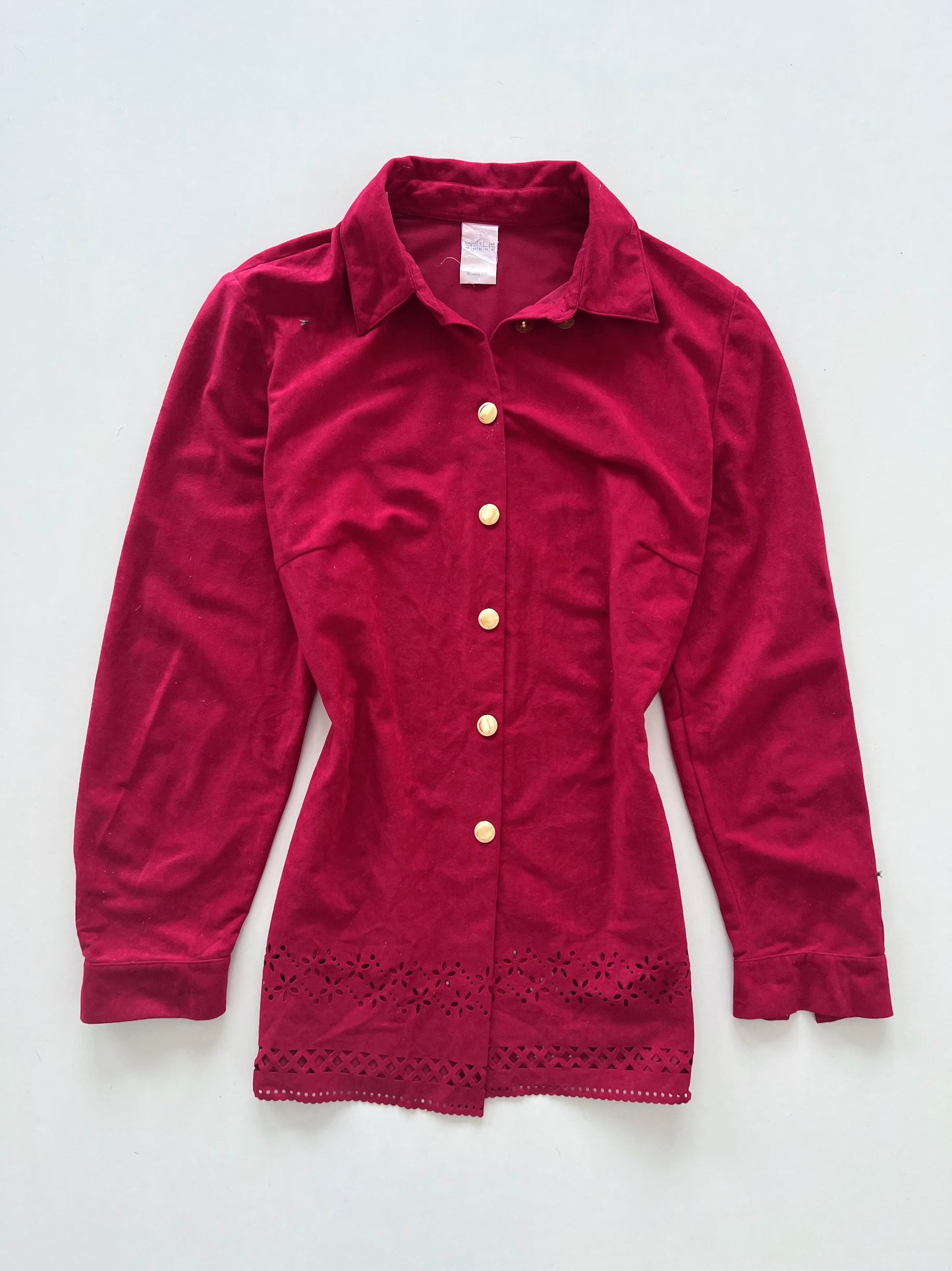 Suede Vintage Shirt-Bust 46