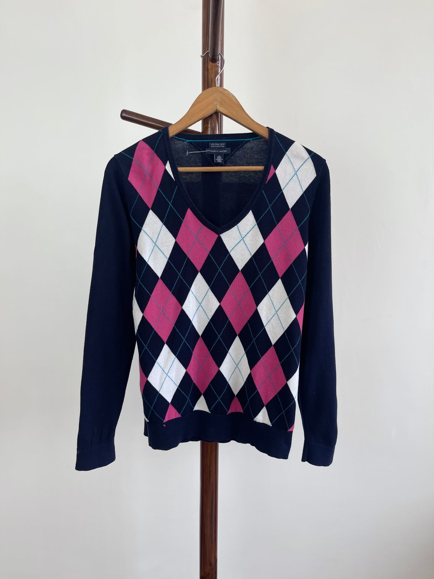 Tommy Hilfiger 100%Pima Cotton Vintage Sweater-Chest 38