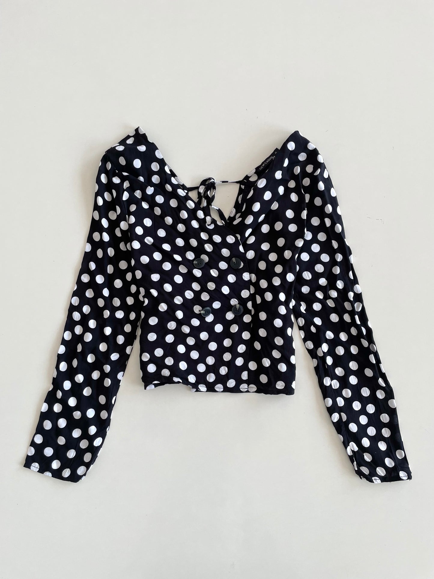 Polka Dot Top-Bust 36