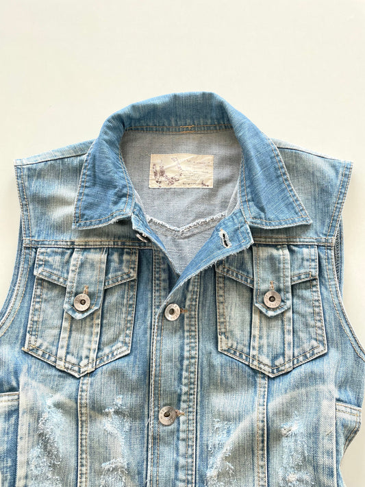 Denim Vest-Chest 38