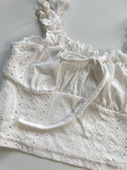 Eyelet Top-Bust 28 to 30