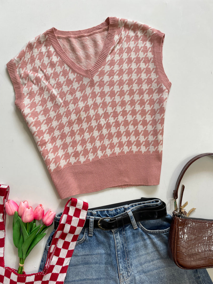 Soft Sweater Vest-Bust 36 to 38