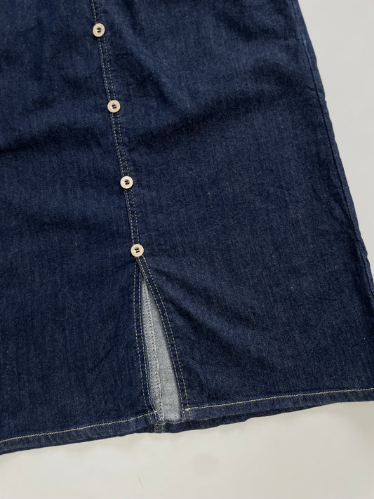 Long Denim Skirt-Waist 30