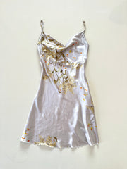 Satin Slip Dress-Bust 36