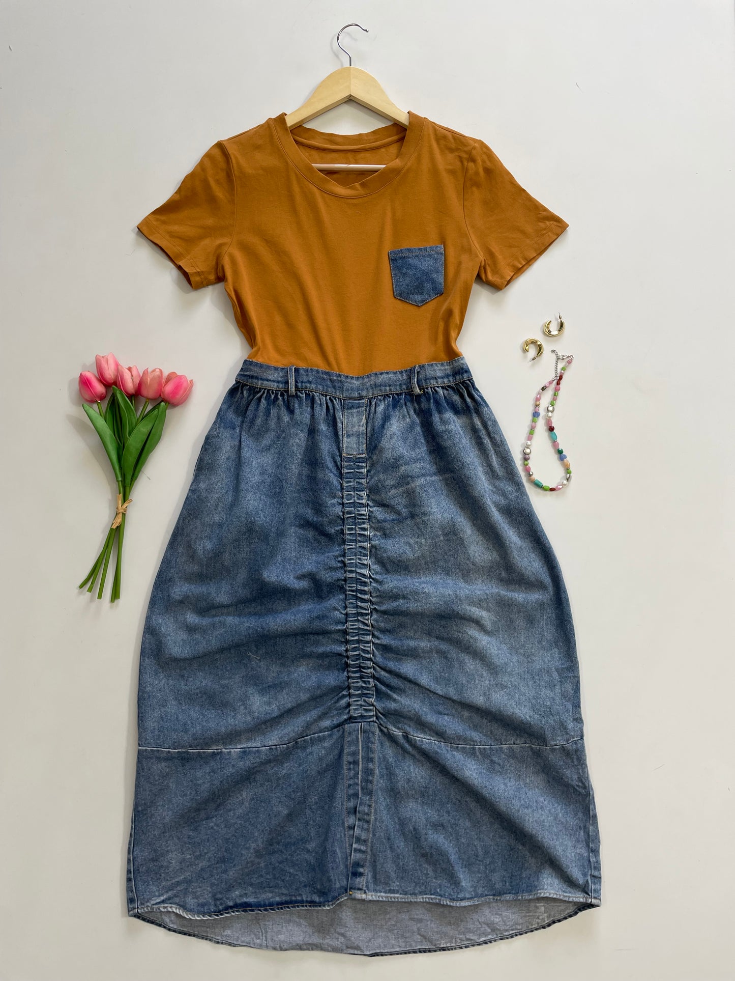 Denim Dress-Bust 34