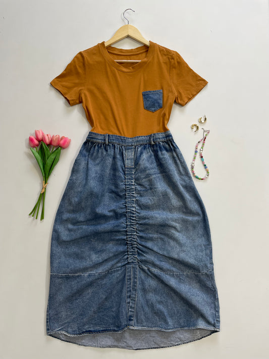 Denim Dress-Bust 34