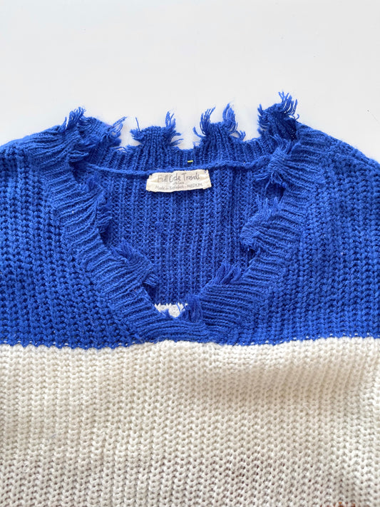Full Circle Trends Chunky Pinterest Sweater-Bust 42