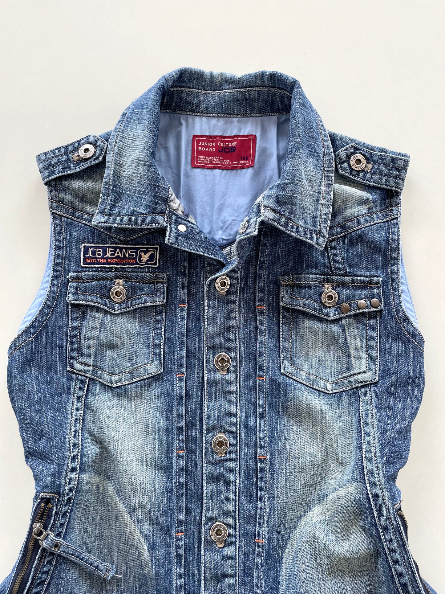 Denim Vest-Chest 38