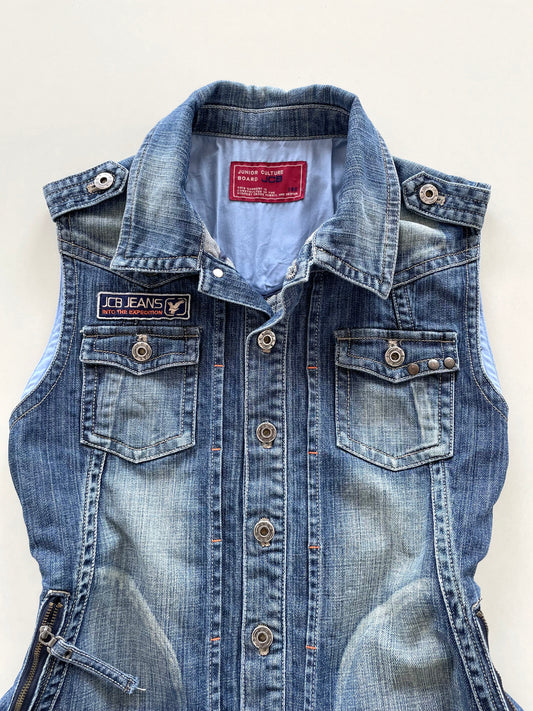 Denim Vest-Chest 38