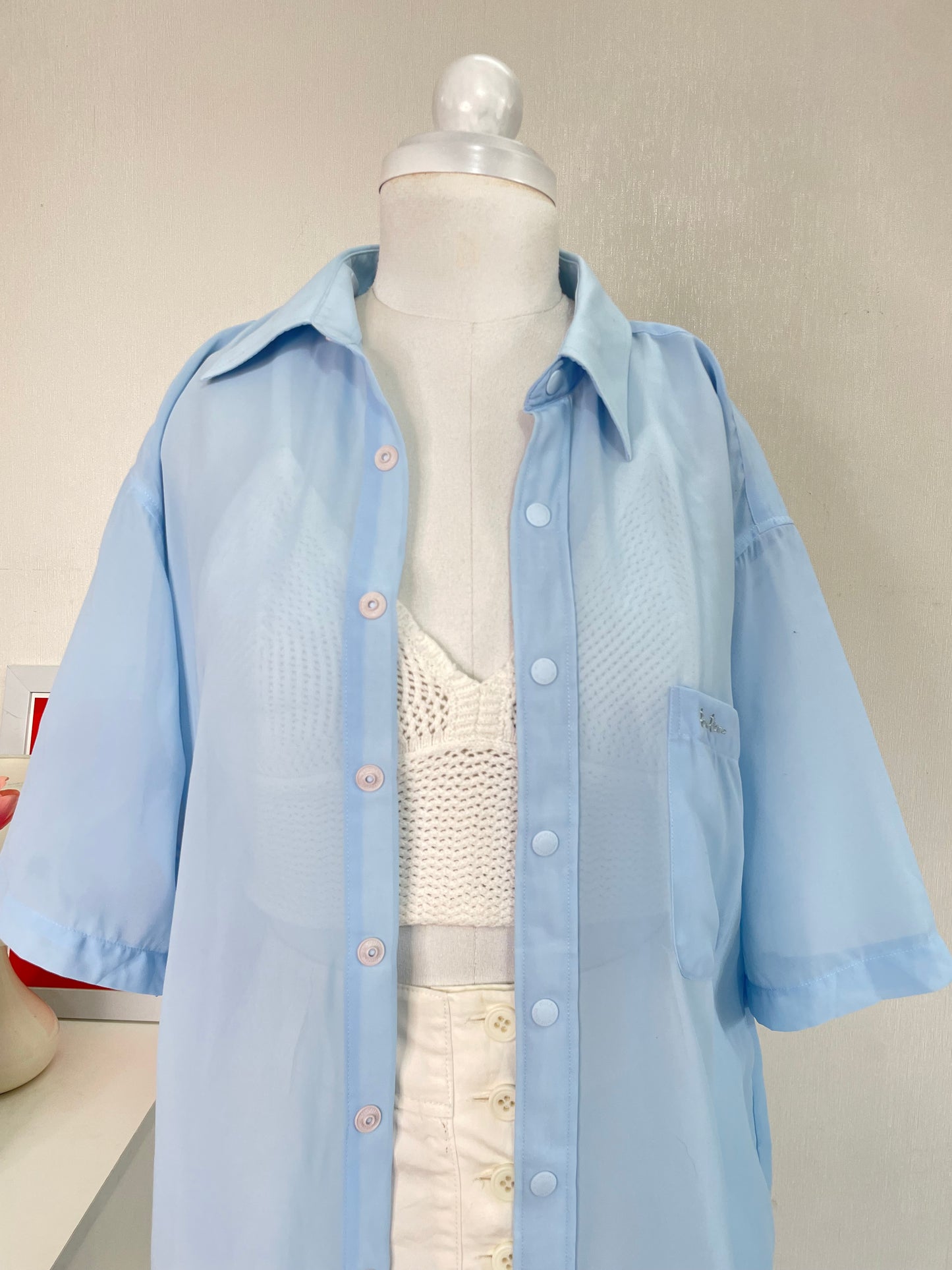 Sheer Shirt-Bust 42
