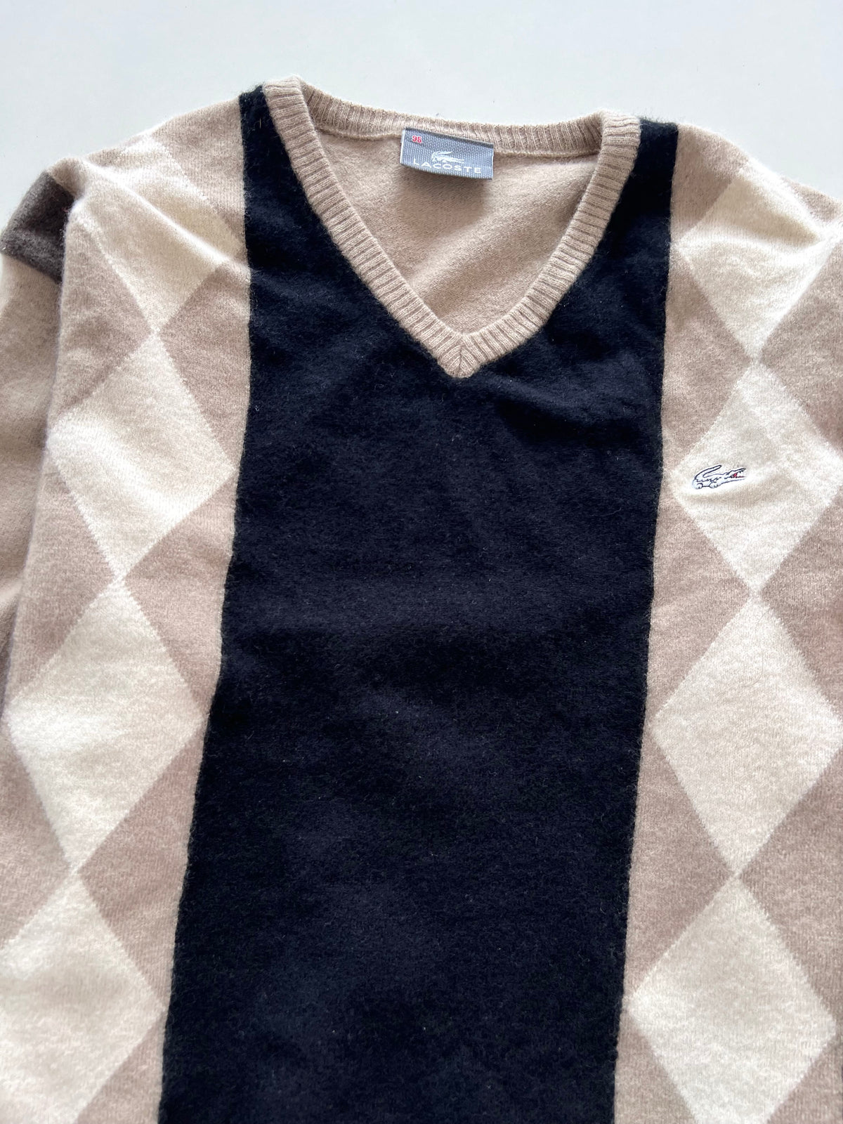 Lacoste 100% Wool Vintage Sweater-Bust 38