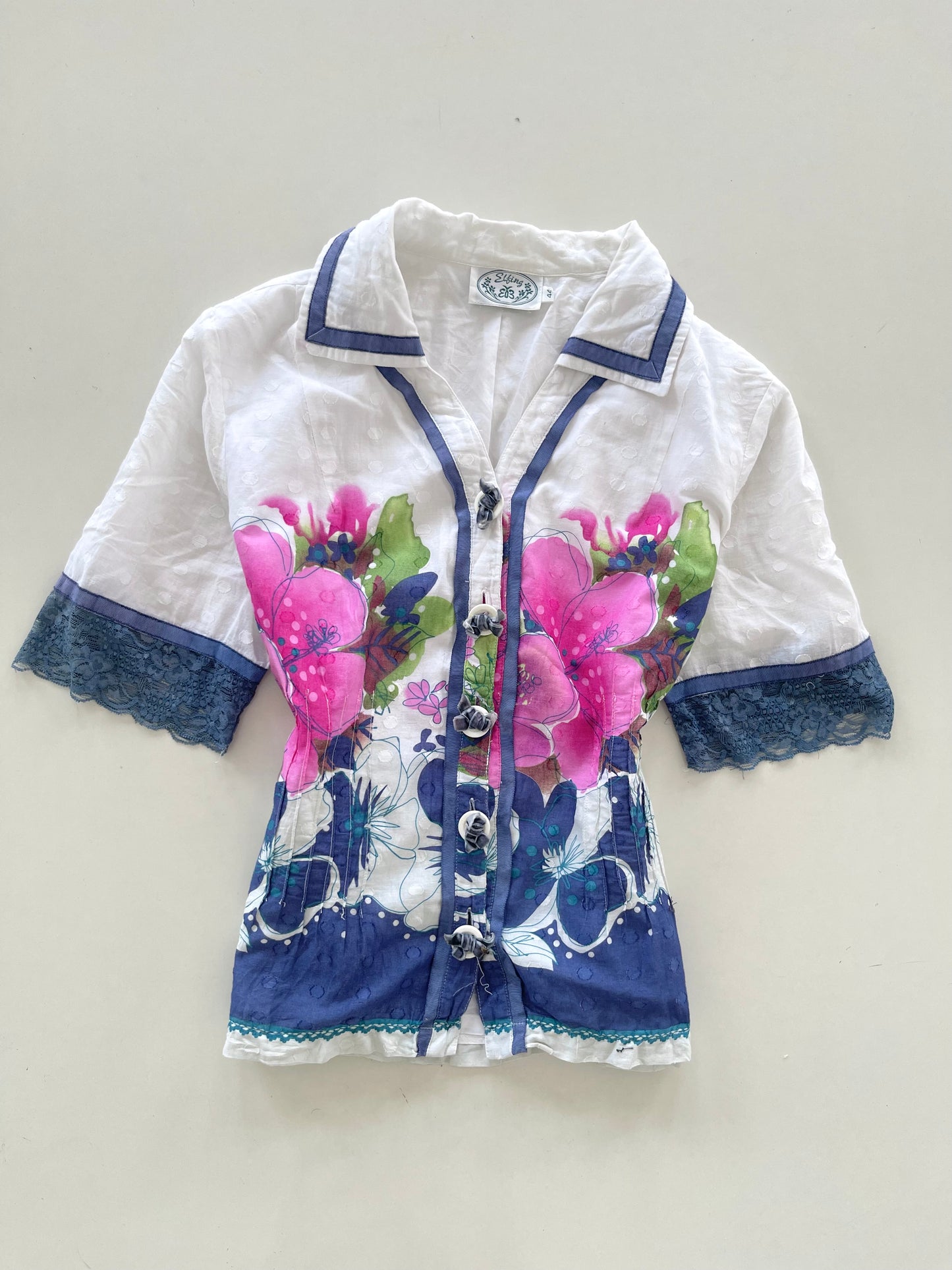 Elfing Cotton Shirt-Bust  44