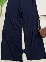 Load image into Gallery viewer, Phoenix &amp; Feather Blue Slit Jumpsuit-Bust 34
