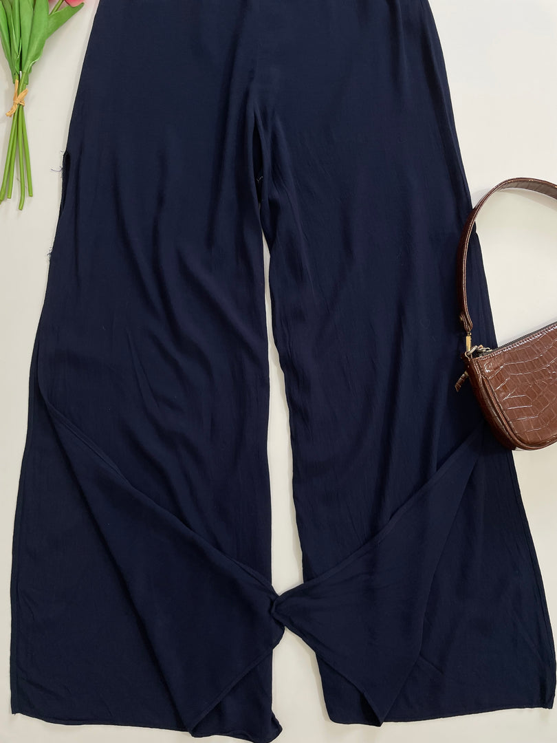 Phoenix & Feather Blue Slit Jumpsuit-Bust 34