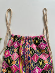 BOHO PRINTED BACKPACK