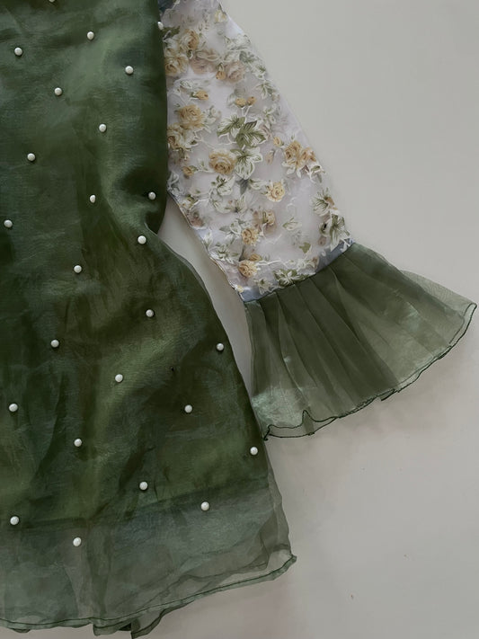 Organza Vintage Top-Bust 42