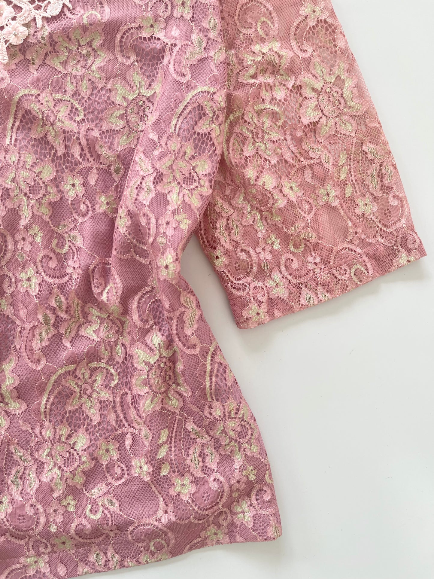 Vintage Lace Top-Bust 42