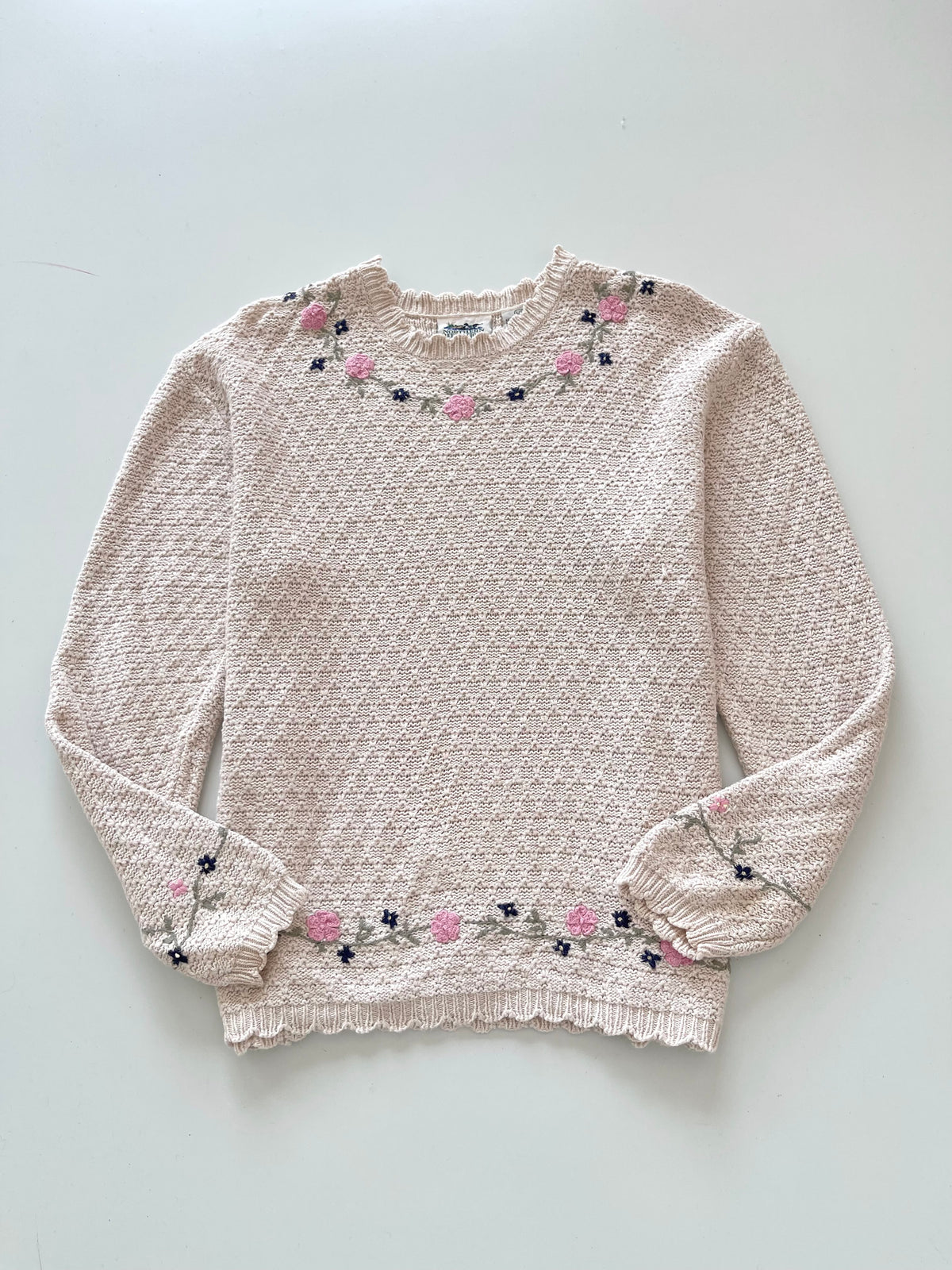 Northern Reflections Embroidered Sweater-Bust 44